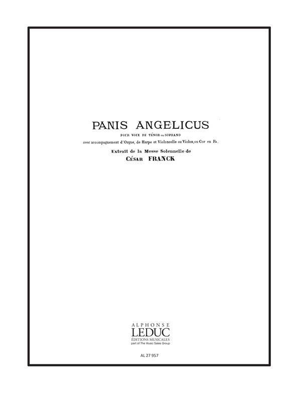 Cesar Franck: Panis angelicus