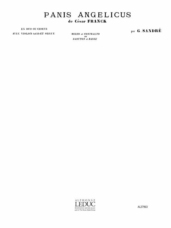 Panis Angelicus/N012