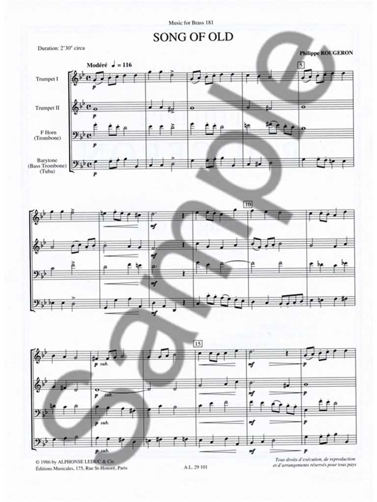 Song Of Old
