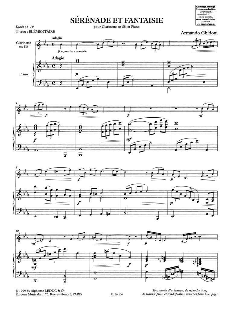 Serenade Et Fantaisie