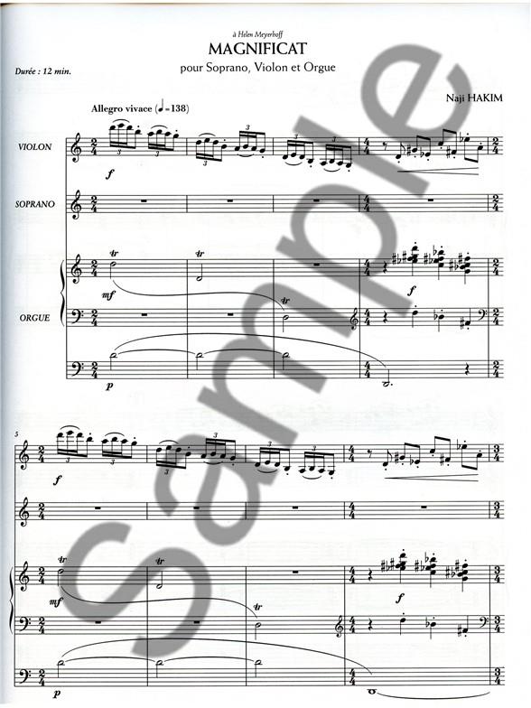 Magnificat Chant - Soprano