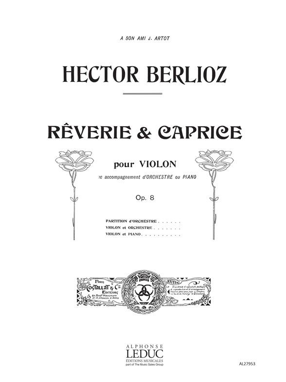 Reverie Et Caprice Op8
