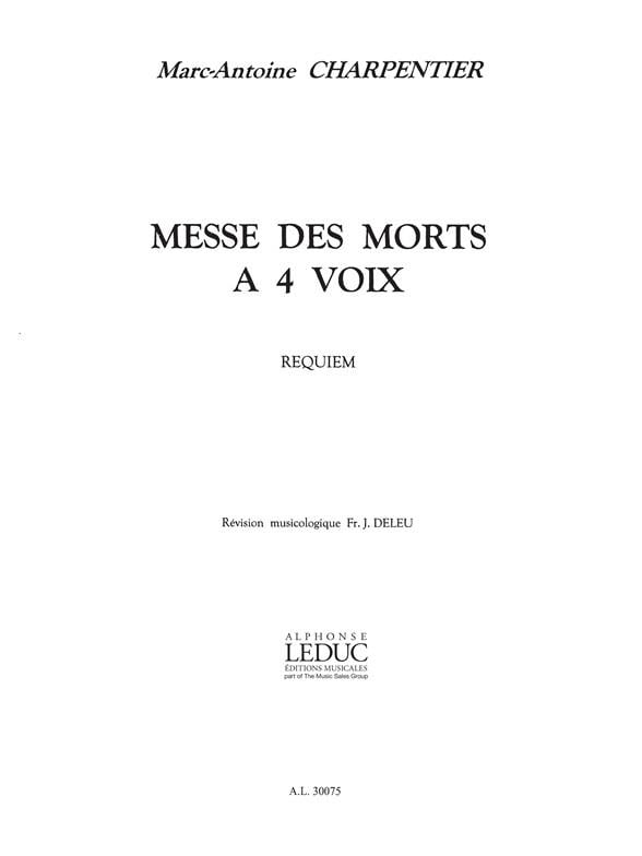 Messe Des Morts En Re Mineur