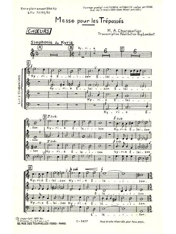 Messe Des Trepasses