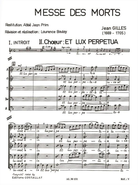 Messe Des Morts -Requiem