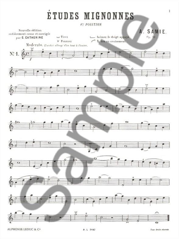 Etudes Mignonnes Op.31