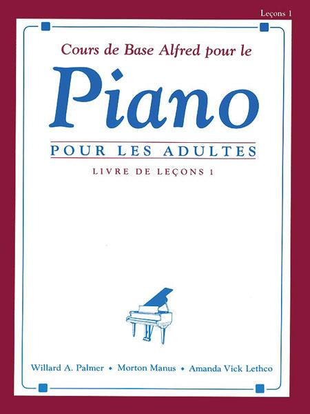 Alfred's Basic Adult Piano Course French Edition 1