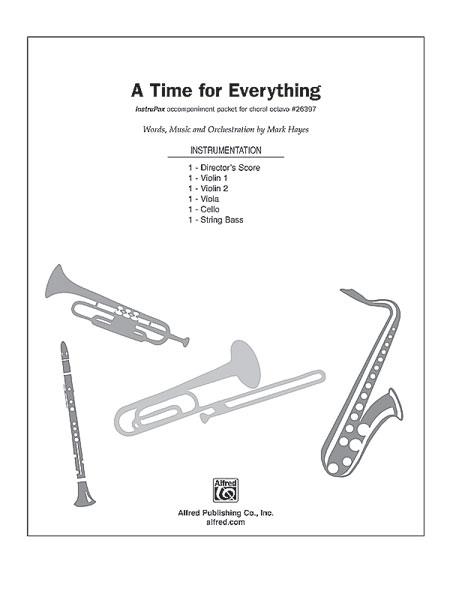 A Time for Everything