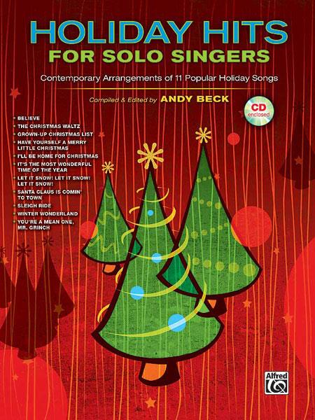 Holiday Hits For Solo Singers Bk and Cd