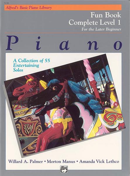Alfred's Basic Piano Library Fun Book 1 Complete