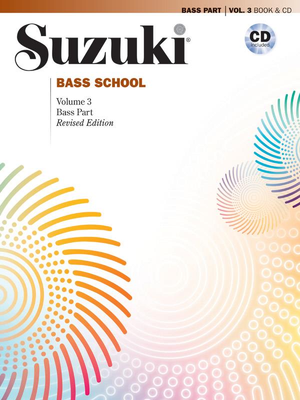 Suzuki Bass School Bass Part&CD, Volume 3