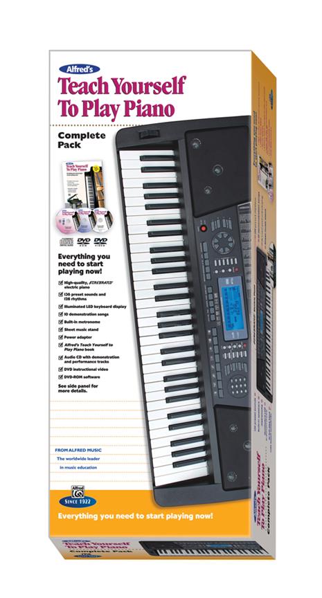 Alfred's Teach Yourself to Play Piano Comp. Pack