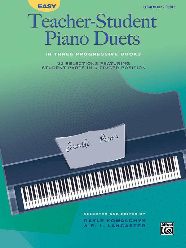 Easy Teacher-Student Piano Duets 1