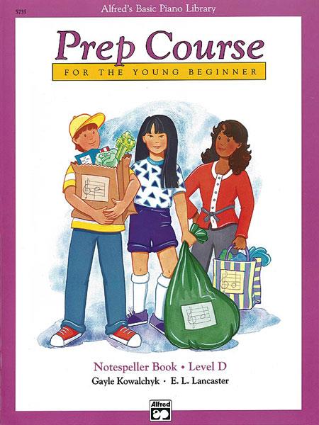 Alfred's Basic Piano Prep Course Notespeller D