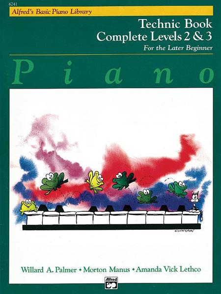 Alfred's Basic Piano Library Technic Book 2-3