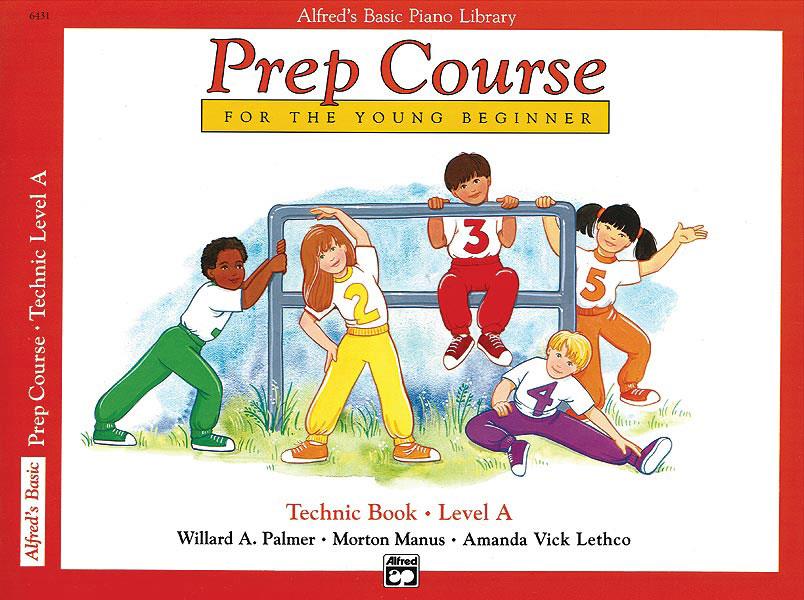 Alfred's Basic Piano Library Prep Course Technic A