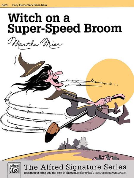 With On A Super Speed Broom