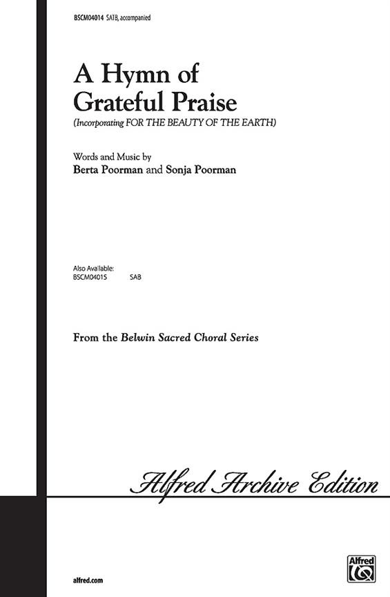 A Hymn of Grateful Praise