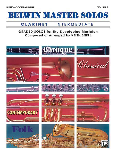 Belwin Master Solos, Volume 1 (Clarinet)
