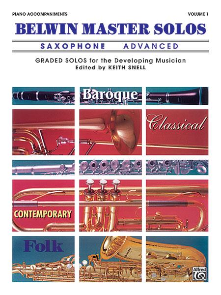 Belwin Master Solos, Volume 1 (Alto Saxophone)