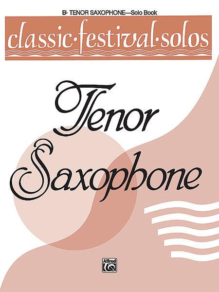 Classic Festival Solos, Ten Sax Vol 1