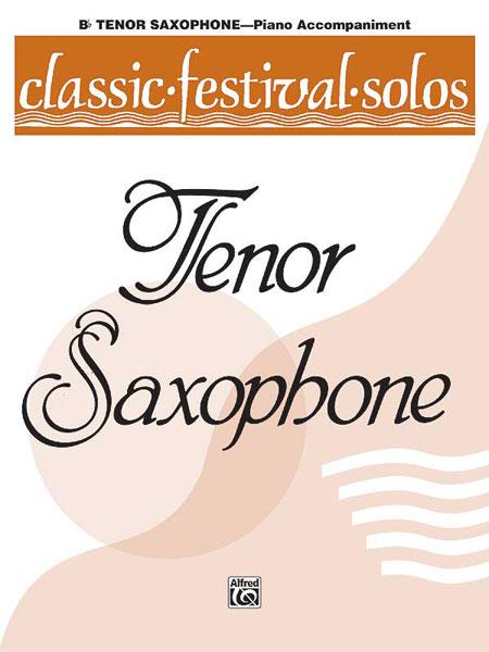 Classic Festival Solos, Ten Sax Vol 1 P-A