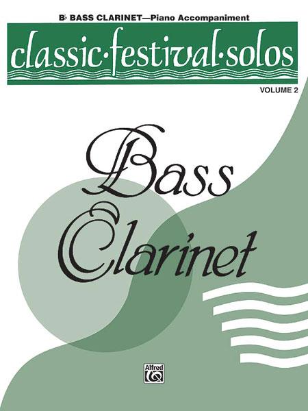 Classic Festival Solos-Bass Clarinet-V. 2 Pno Acc.
