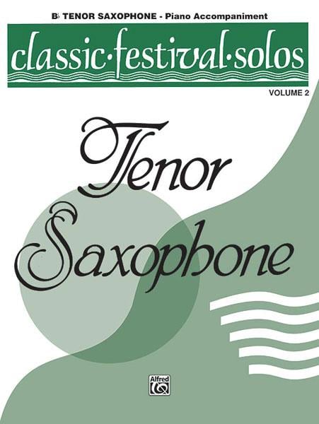 Classic Festival Solos, Ten Sax Vol 2 P-A