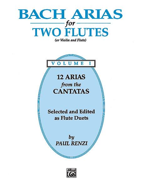 Bach Arias for Two Flutes, Volume I