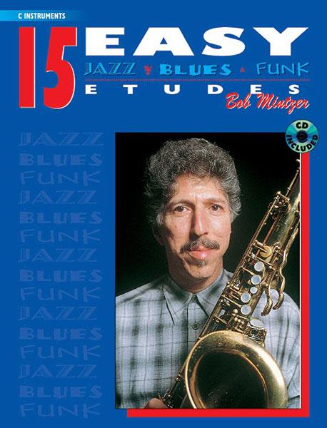 15 Easy Jazz, Blues & Funk Etudes - C Instr