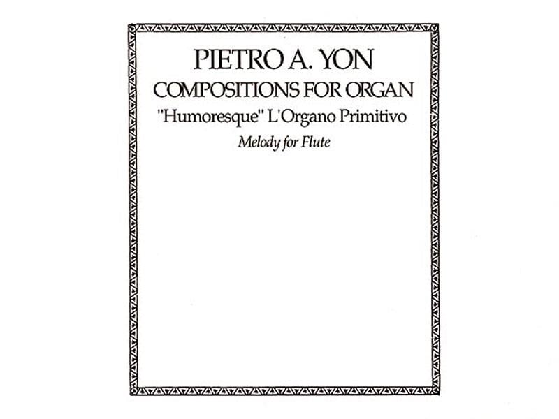 Humoresque L'organo Primitivo-Toccatino for Flute