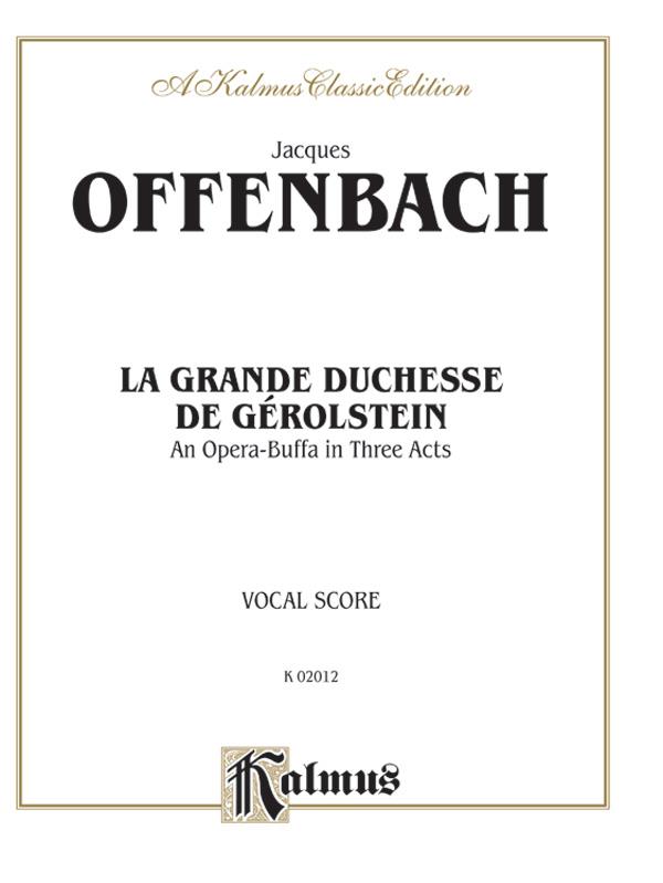 La Grande Duchesse de Gérolstein