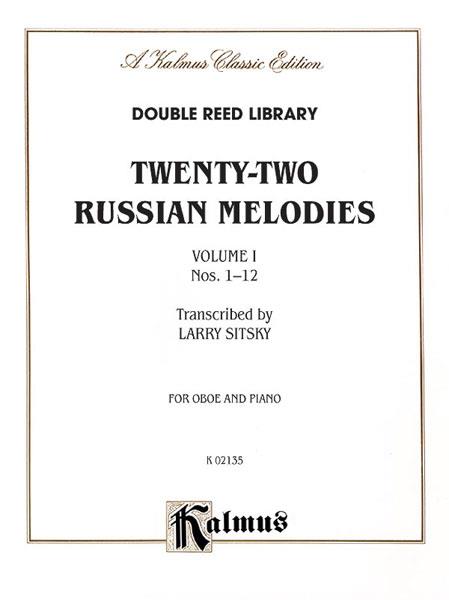Twenty-Two Russian Melodies, Volume 1, Nos. 1-12