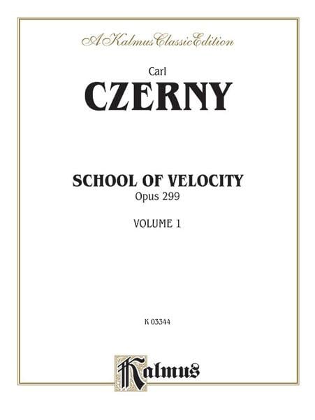 School of Velocity, Op. 299, Volume I