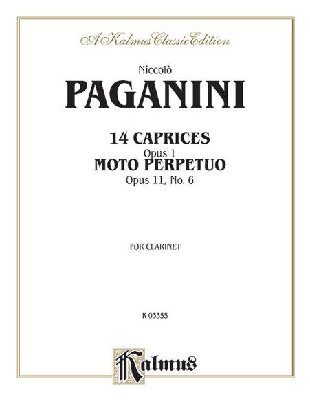 14 Caprices, Op. 1 & Moto Perpetuo, Op. 11, No. 6