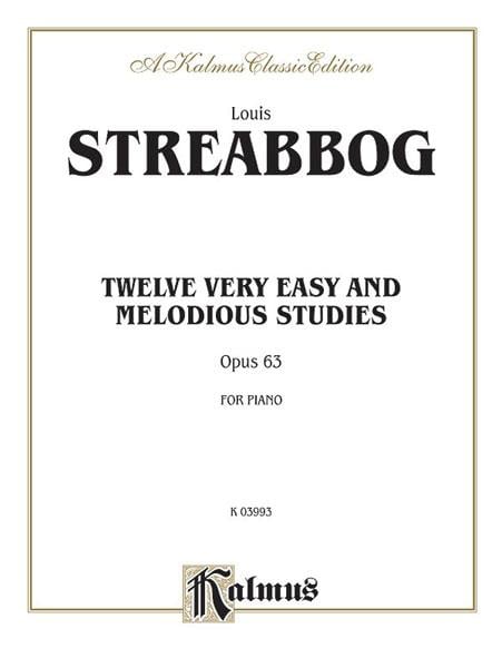 Twelve Very Easy and Melodious Studies, Op. 63
