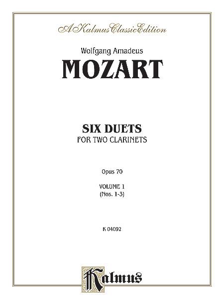 Six Duets, Volume I (Nos. 1-3)