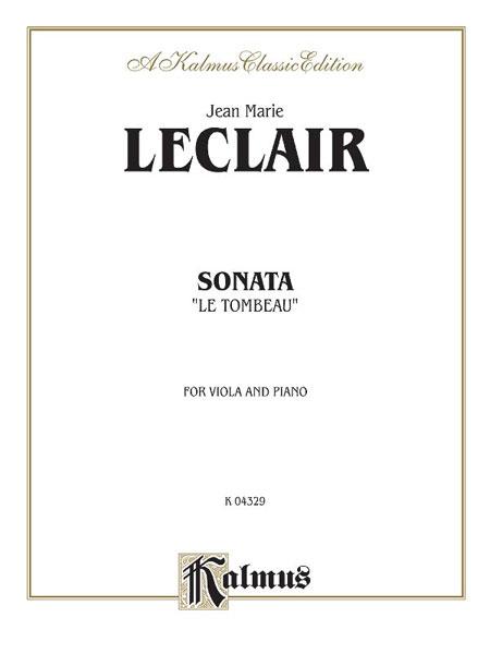 Sonata Le Tombeau