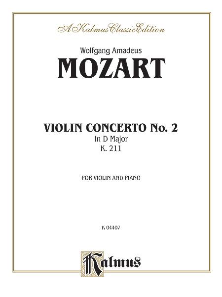 Violin Concerto No. 2, K. 211
