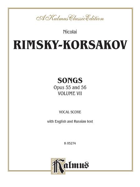 Songs, Volume VII, Op. 55, 56