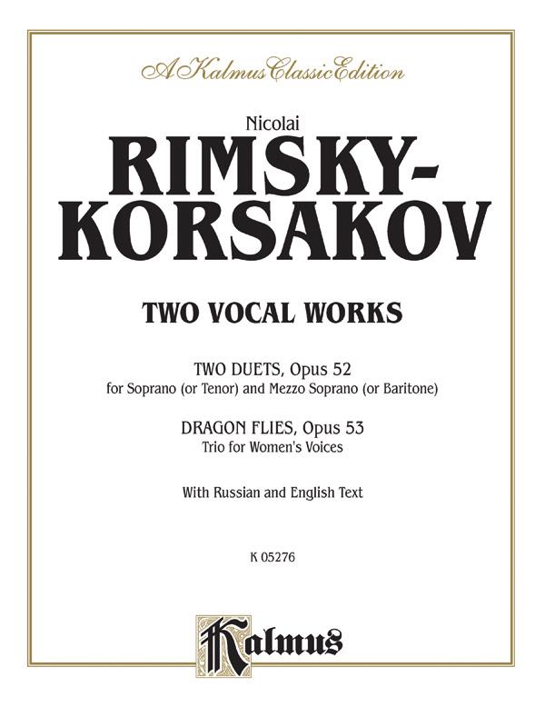 Two Vocal Works, Op. 52, 53