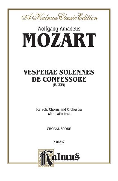 Vesperae solennes de Confessore, K. 339