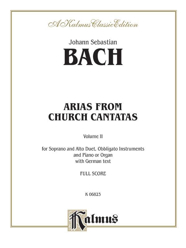 Soprano and Alto Arias, Volume II (4 Duets)
