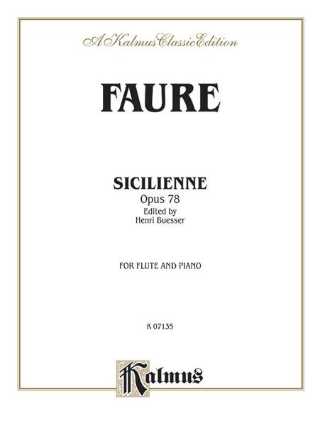 Sicilienne, Op. 78