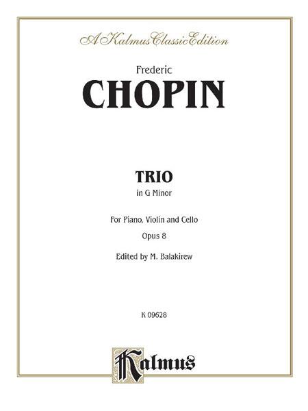 Piano Trio in G Minor, Op. 8