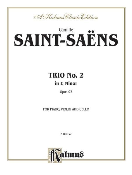 Trio No. 2, Op. 92