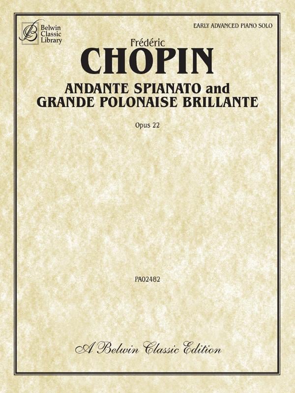 Andante Spianato and Grande Polonaise Brillante