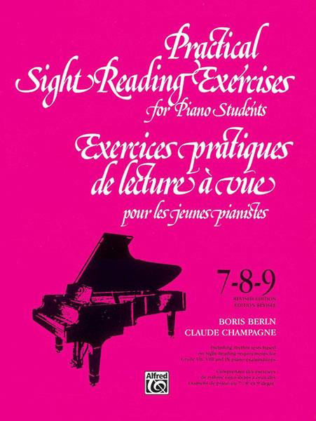 Sight Reading Exercises for Piano Stud Bks 7, 8, 9