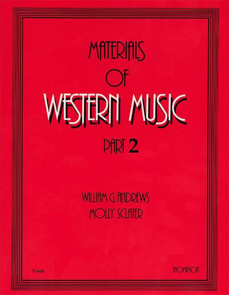 Materials of Western Music Vol. 2