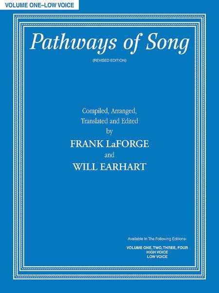 Pathways of Song, Volume 1